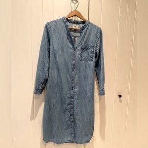 Old Navy Blue Long Sleeve Dress